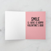 KNAPOGE KATTIGE KITTY KAT VALENTIJN DAG VRINDIN KAART (Binnen)