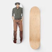 Knappe Anime Man Persoonlijk Skateboard (Voorkant)
