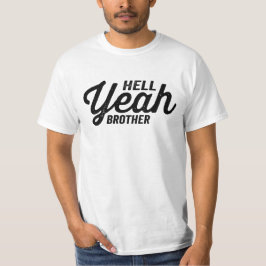 knappe broer t-shirt