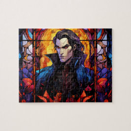 Knappe Dracula Vampire Halloween Legpuzzel