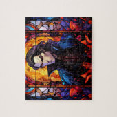 Knappe Dracula Vampire Halloween Legpuzzel (Verticaal)