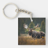 knappe eland sleutelhanger (voorkant)