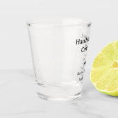 knappe en kan koken masterchef man keukenkoning shot glas (Links)