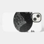 Knappe jongen iPhone hoesje (Achterkant horizontaal)