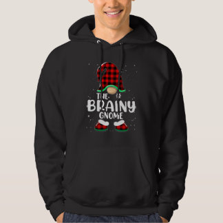 Knappe Kabouter Buffalo Geruite Bijpassende Famili Hoodie