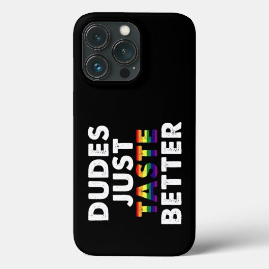 Knappe Kerels Smaken Net Beter Geschenkidee voor G Case-Mate iPhone Case (Achterkant)