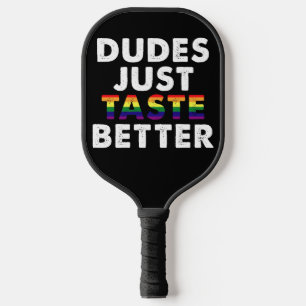 Knappe Kerels Smaken Net Beter Geschenkidee voor G Pickleball Paddle