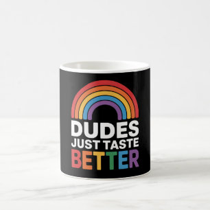 Knappe Kerels Smaken Simpelweg Beter Grappige Homo Koffiemok