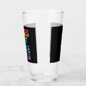 Knappe Kerels Smaken Simpelweg Lekkerder Grappige Glas (Links)