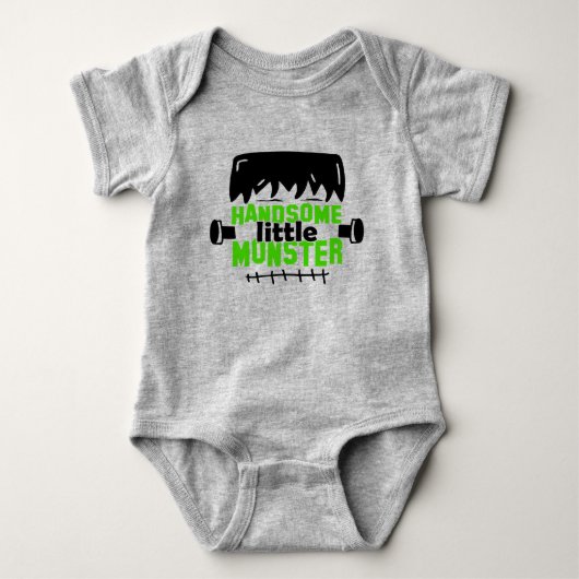 Knappe kleine Munster Romper (Voorkant)