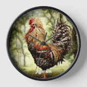 Knappe Kleurrijke Haan (Voorkant)