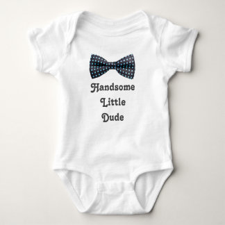 Knappe Little Dude Bowtie Romper