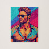 Knappe Mannen Legpuzzel (Verticaal)