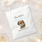 Knappe Puppy Dog Baby shower Party Favoriete Tasse Bedankzakje (Geknipt)