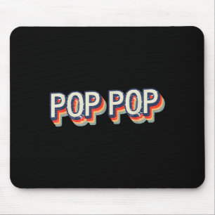Knappe-retro vintage klassieke stijl opa poppop muismat