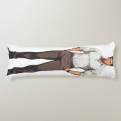 Knappe Rugged Ikemen Anime Lichaamskussen (Voorkant)