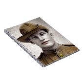 knappe soldaat van de Boer-oorlog Notitieboek (Rechterzijde)