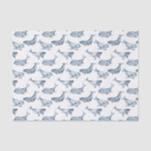 knappe strandwalvispartij tissuepapier (Voorkant)