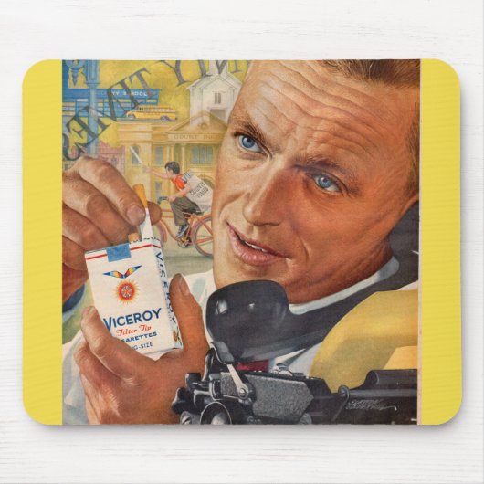 knappe Viceroy smoker Muismat (Voorkant)