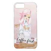 knappe winterblogger Case-Mate iPhone case (Achterkant)