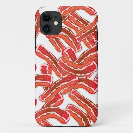 Knapperig Bacon Patroon Case-Mate iPhone Case (Achterkant)