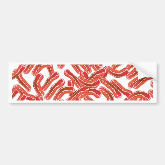 Knapperige Bacon Bumpersticker (Voorkant)
