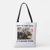 Knapperige Canvas tas (Achterkant)