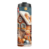 Knapperige gemberkoekjesmix thermosbeker (Voorkant)