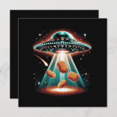 Knapperige kip nugget kaart (Voorkant / Achterkant)