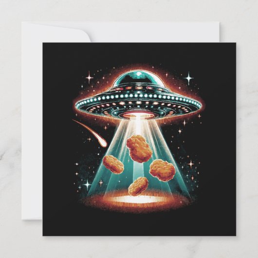 Knapperige kip nugget kaart (Achterkant)