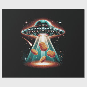Knapperige kipnugget cadeaupapier