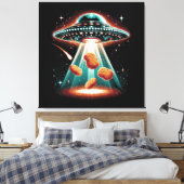 Knapperige kipnugget canvas afdruk (Insitu (Slaapkamer))