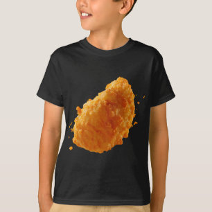 Knapperige Kipnugget Grappig Voedsel Nuggets Tende T-shirt