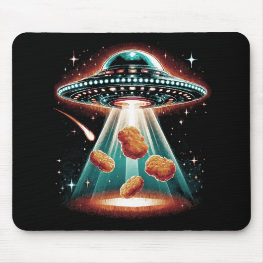 Knapperige kipnugget muismat (Voorkant)