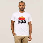 Knapperige Kipnuggets Foodie T-Shirt (Voorkant volledig)