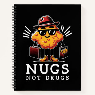 Knapperige Nuggies Geen Drugs Notitieboek