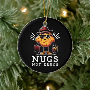 Knapperige Nugs Niet Drugs Keramisch Ornament
