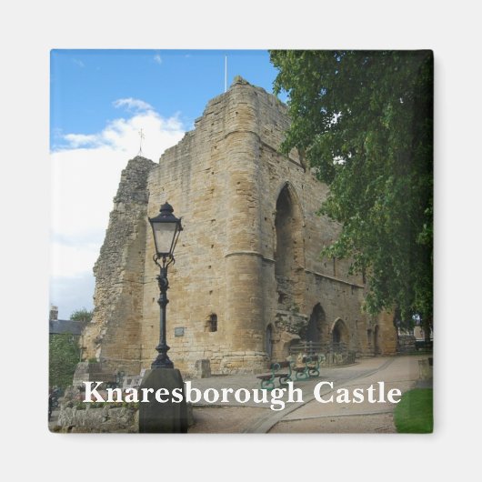 Knaresborough Castle Magnet (Voorkant)