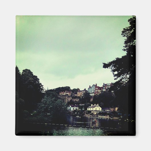 Knaresborough-rivier Magneet (Voorkant)