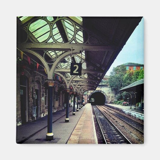 Knaresborough treinstation magneet (Voorkant)