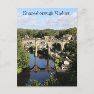 Knaresborough Viaduct, Engeland Briefkaart