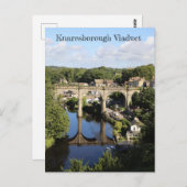 Knaresborough Viaduct, Engeland Briefkaart (Voorkant / Achterkant)