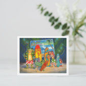 Knarly Tubers Post Kaart (Staand voorkant)