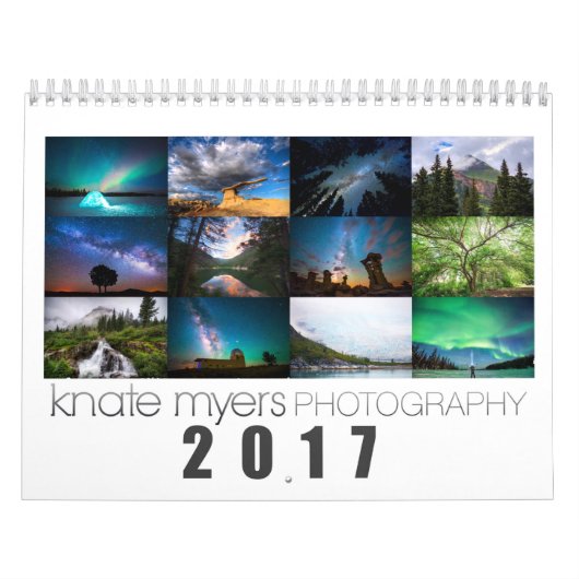 Knate Myers Fotografie 2017 Agenda Kalender (Hoes)