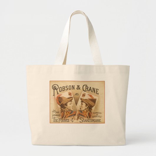 KNAVES VAN SHAKESPEARE GROTE TOTE BAG (Voorkant)