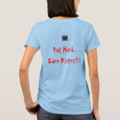 Knays ladys ringer t-shirt (Achterkant)