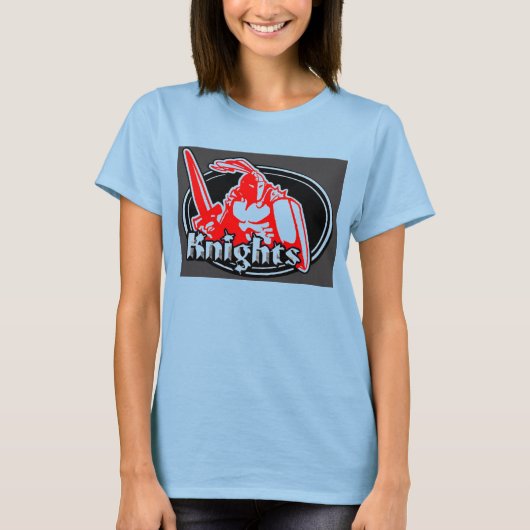 Knays ladys ringer t-shirt (Voorkant)