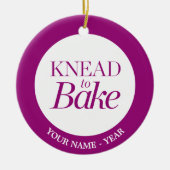 Knead naar Bake Keramisch Ornament (Voorkant)