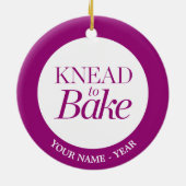 Knead naar Bake Keramisch Ornament (Achterkant)