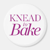 Knead naar Bake Magneet (Voorkant)